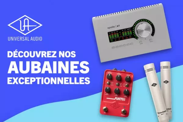 Profitez d��normes rabais sur les produits Universal Audio
